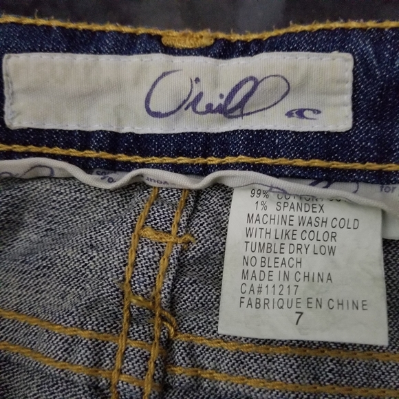 O'NEILL | vintage y2k embroidered flare leg jeans - Picture 7 of 8